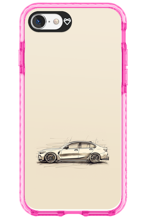Sketch Car - Apple iPhone SE 2022