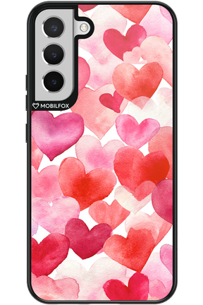 Water Painted Heart - Samsung Galaxy S22+