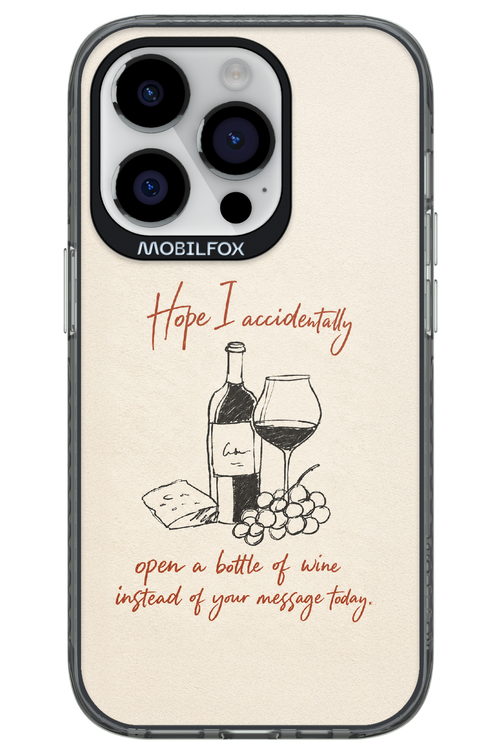 Bottle of wine 2.0 - Apple iPhone 14 Pro