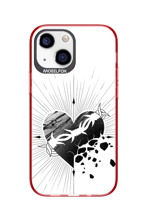 Fekete Szív 2.0 - Apple iPhone 13 Mini