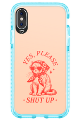 Shut upp - Apple iPhone X