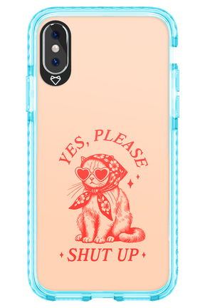Shut upp - Apple iPhone X