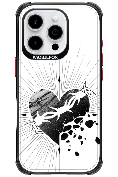 Fekete Szív 2.0 - Apple iPhone 16 Pro