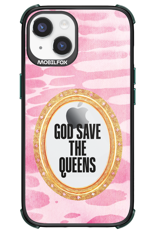 GOD SAVE THE QUEENS MIRROR - Apple iPhone 14