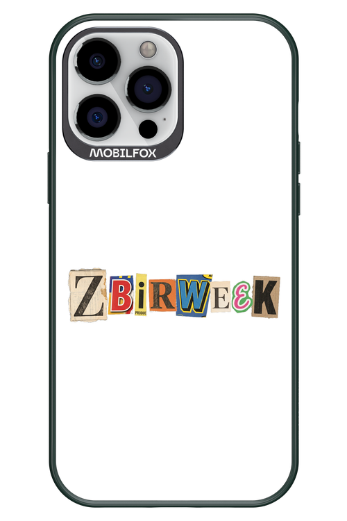 Zbirweek (white) 2.0 - Apple iPhone 13 Pro Max