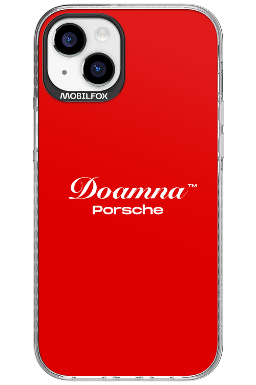 Doamna Porsche (red) - Apple iPhone 15 Plus