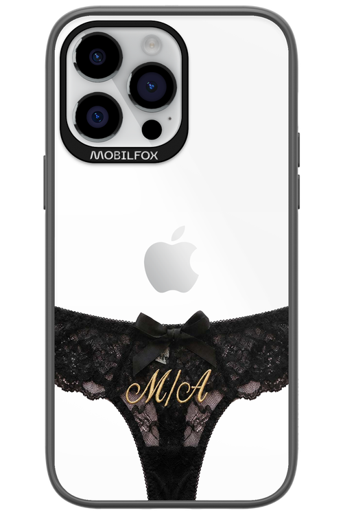 Black Panties Transparent 2.0 - Apple iPhone 14 Pro Max