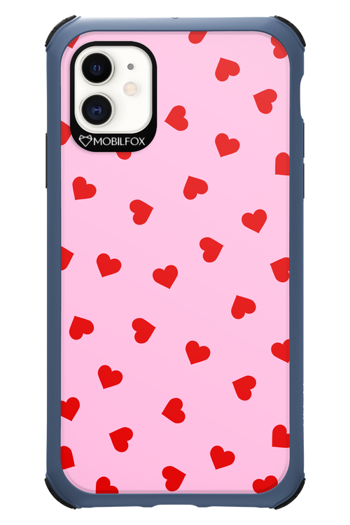 Sprinkle Heart Pink - Apple iPhone 11