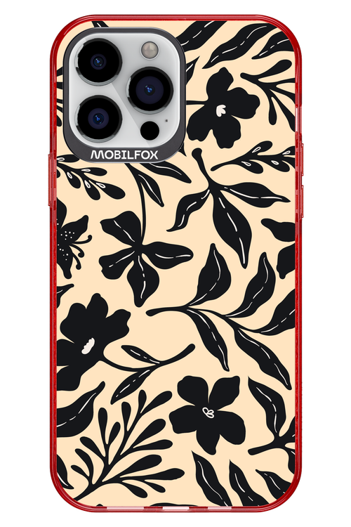 Black Flowers 2.0 - Apple iPhone 13 Pro Max