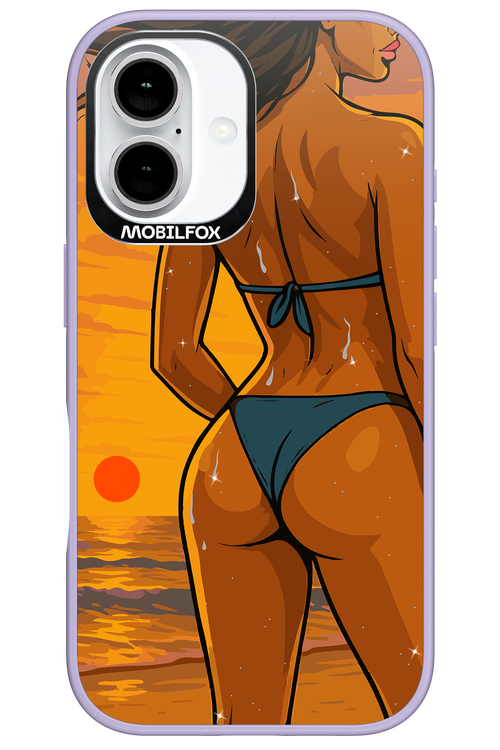 Peachy Sunset - Apple iPhone 16