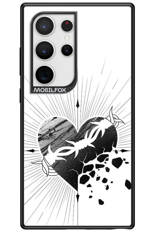 Fekete Szív 2.0 - Samsung Galaxy S24 Ultra