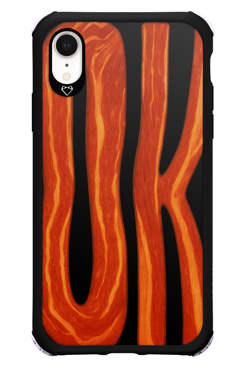OK (Black-Red) - Apple iPhone XR