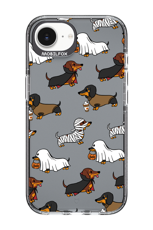 Scary Dachshund (Transparent) - Apple iPhone 16e