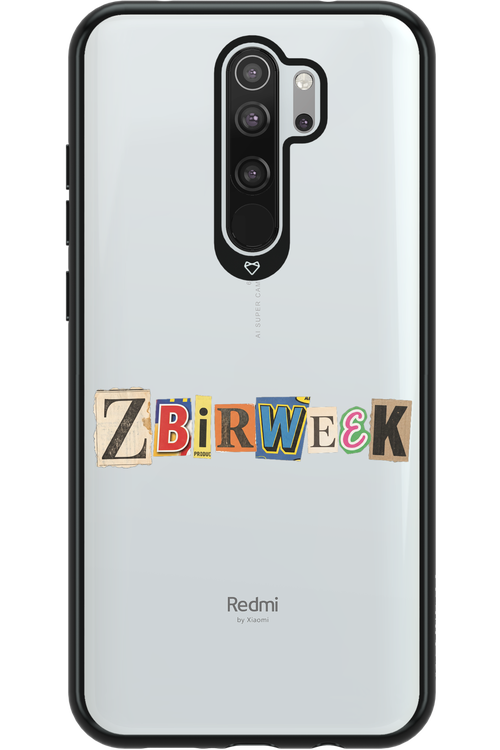 Zbirweek (transparent) 2.0 - Xiaomi Redmi Note 8 Pro