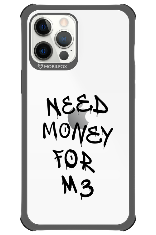 Need M3 Transparent Black - Apple iPhone 12 Pro Max