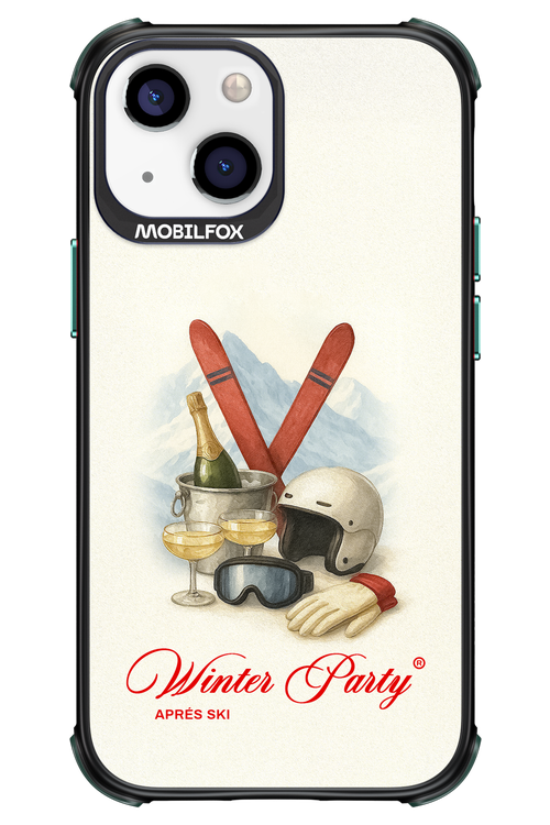 Winter Ski Party - Apple iPhone 13 Mini
