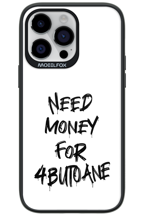 Need Money For Butoane Black - Apple iPhone 14 Pro Max