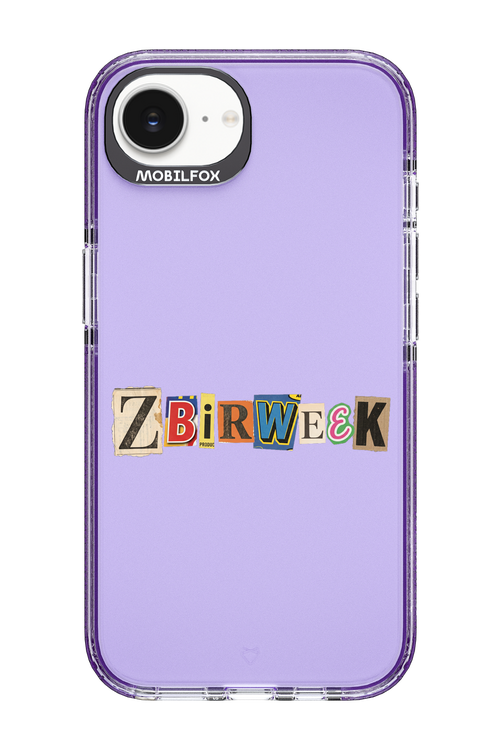 Zbirweek (transparent) 2.0 - Apple iPhone 16e