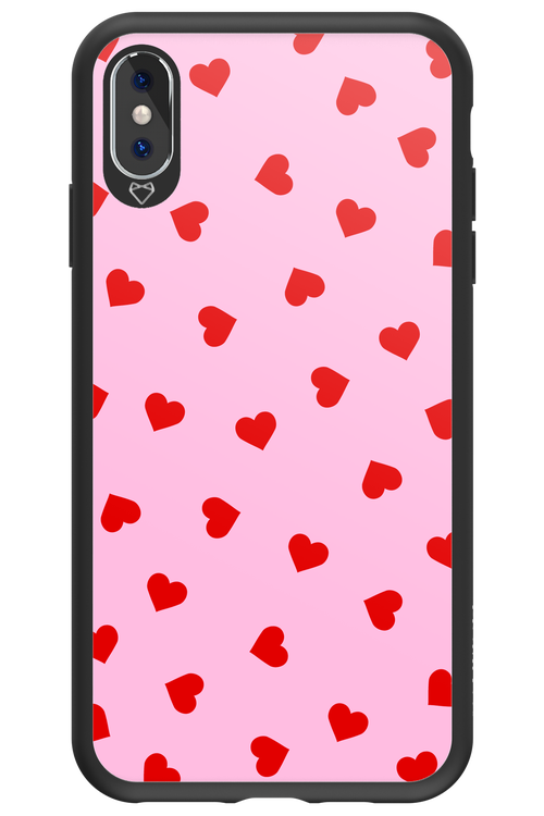 Sprinkle Heart Pink - Apple iPhone XS Max