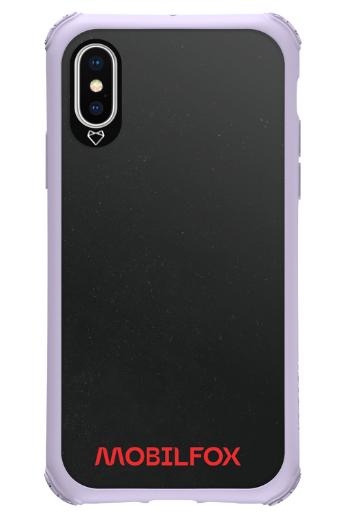 Black and Red Fox - Apple iPhone X