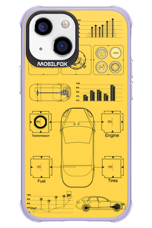 Grid Shift - Apple iPhone 13 Mini