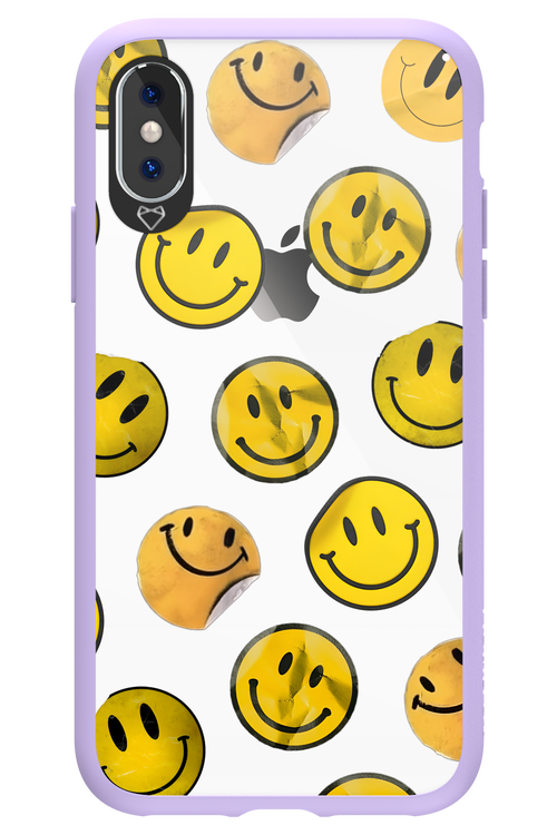 Sticker Smiley - Apple iPhone X