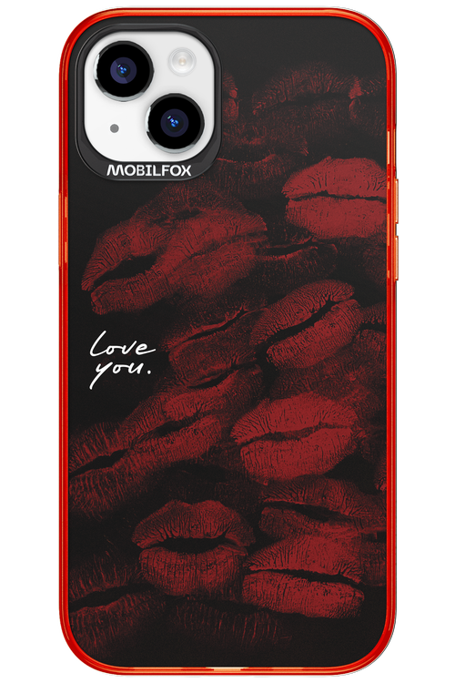LOVE U BLACK 2.0 - Apple iPhone 15 Plus
