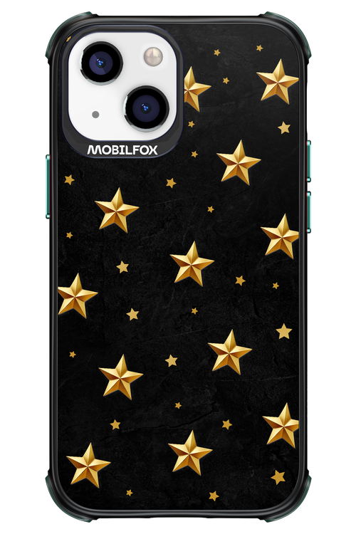 Golden Stars - Apple iPhone 13 Mini