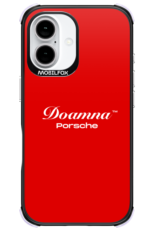 Doamna Porsche (red) - Apple iPhone 16
