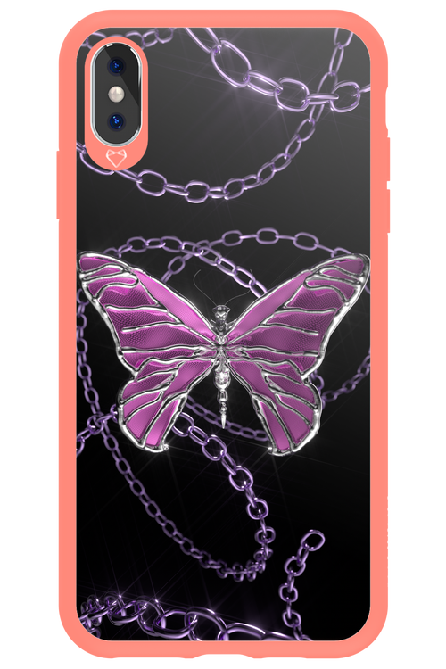 Butterfly Necklace - Apple iPhone XS Max