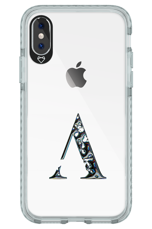 Azteca A Chrome Logo 2.0 - Apple iPhone X