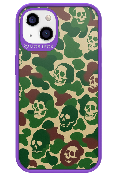Camo Skull - Apple iPhone 13
