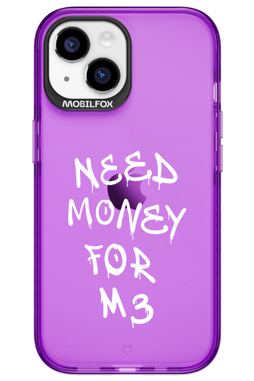 Need M3 Transparent White - Apple iPhone 15