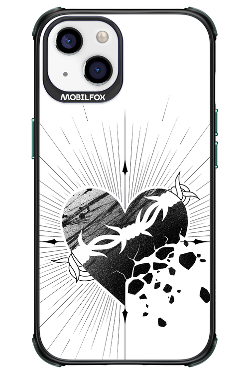 Fekete Szív 2.0 - Apple iPhone 13