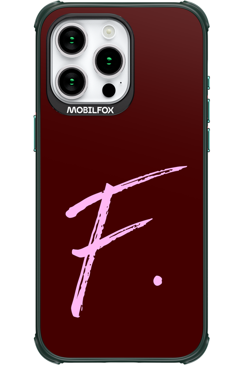 (Dark Blush) F 2.0 - Apple iPhone 15 Pro Max