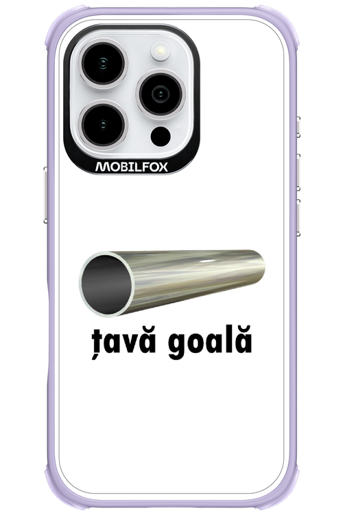 Țavă Goală White - Apple iPhone 16 Pro