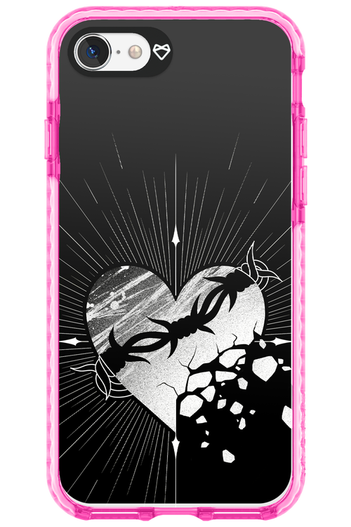 Fehér Szív 2.0 - Apple iPhone SE 2020