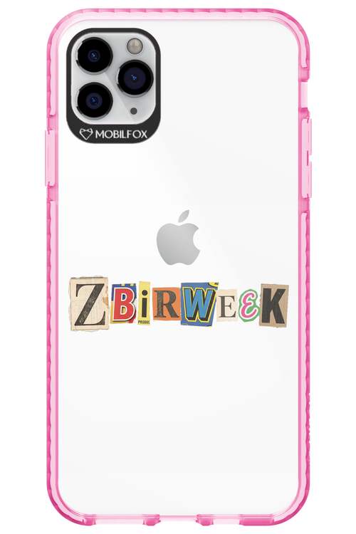 Zbirweek (transparent) 2.0 - Apple iPhone 11 Pro Max