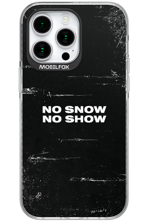 No snow, no show - Apple iPhone 15 Pro Max