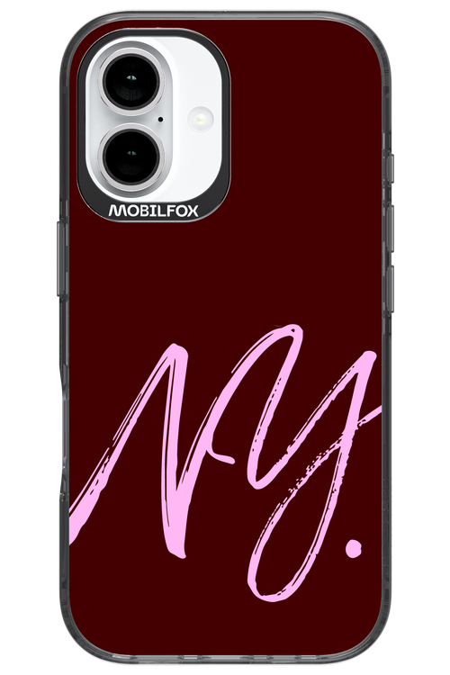 (Dark Blush) NY 2.0 - Apple iPhone 16