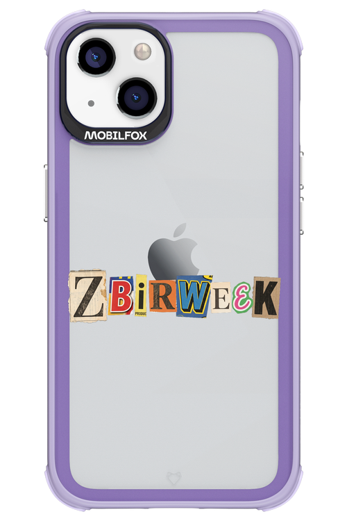 Zbirweek (transparent) 2.0 - Apple iPhone 13