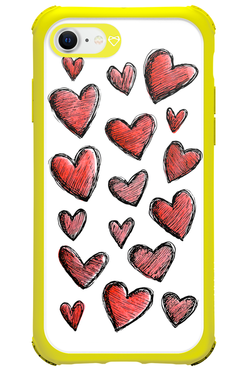 Red Love - Apple iPhone 8