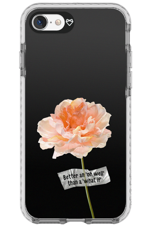 Flower Black - Apple iPhone 7