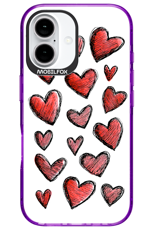 Red Love - Apple iPhone 16