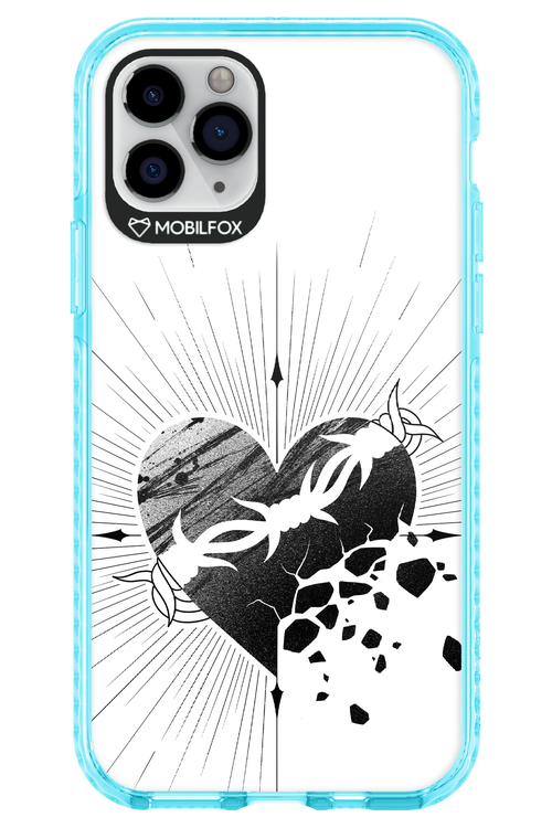 Fekete Szív 2.0 - Apple iPhone 11 Pro