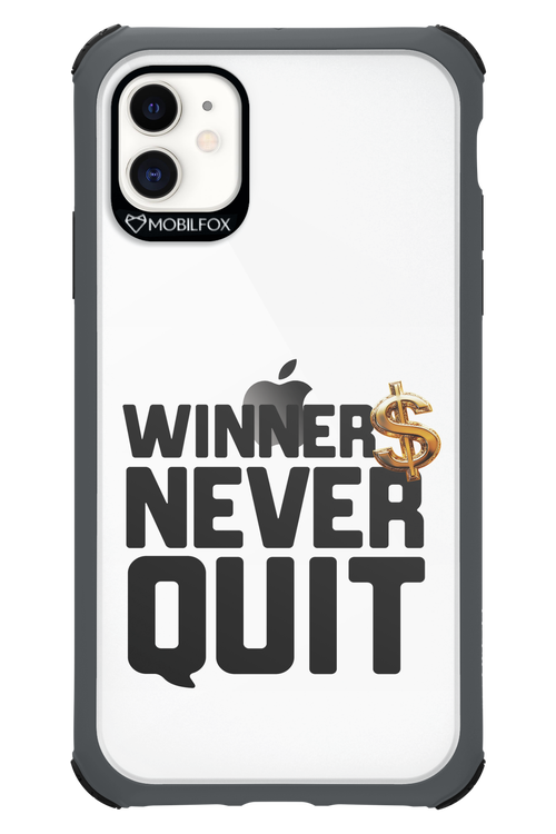 Winners Never Quit - Apple iPhone 11