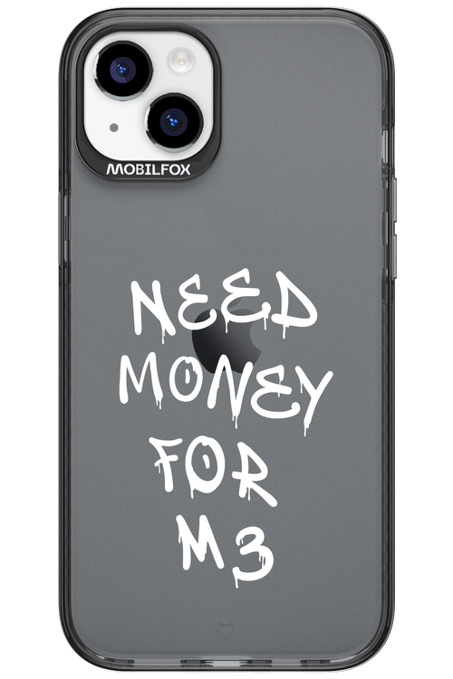 Need M3 Transparent White - Apple iPhone 15 Plus