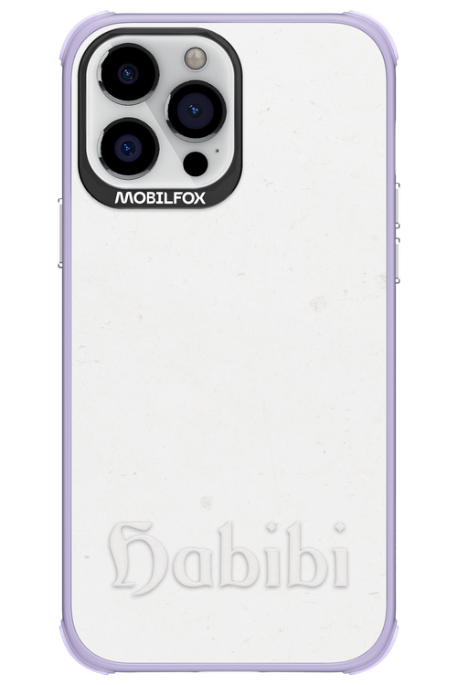 Habibi White on White - Apple iPhone 13 Pro Max