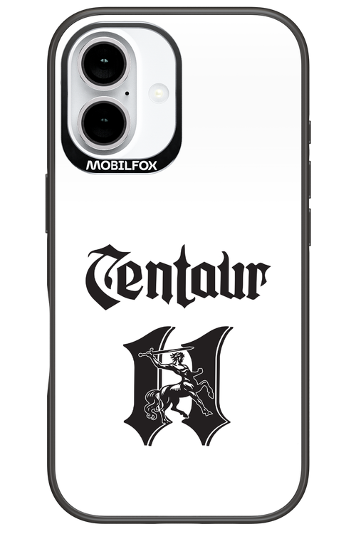Centaur Logo White 2.0 - Apple iPhone 16