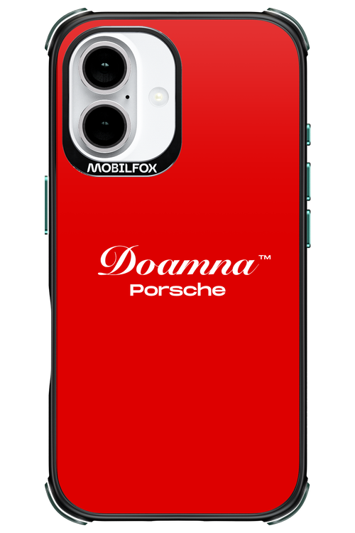 Doamna Porsche (red) - Apple iPhone 16